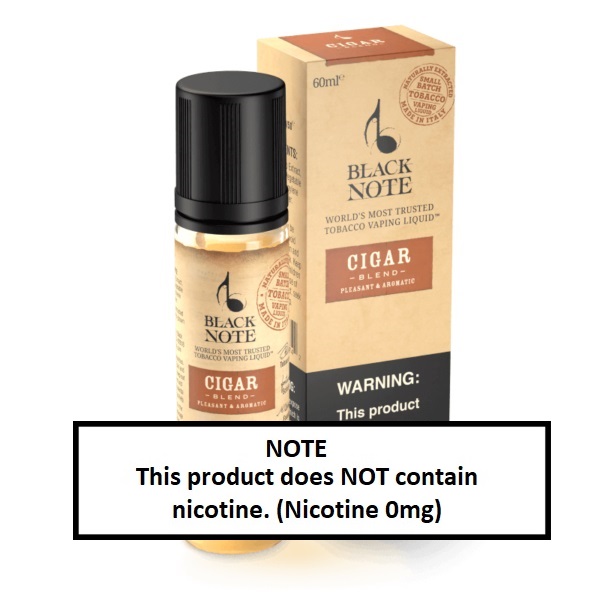 Black Note キューバ・シガーブレンド 60ml (日本国内配送)