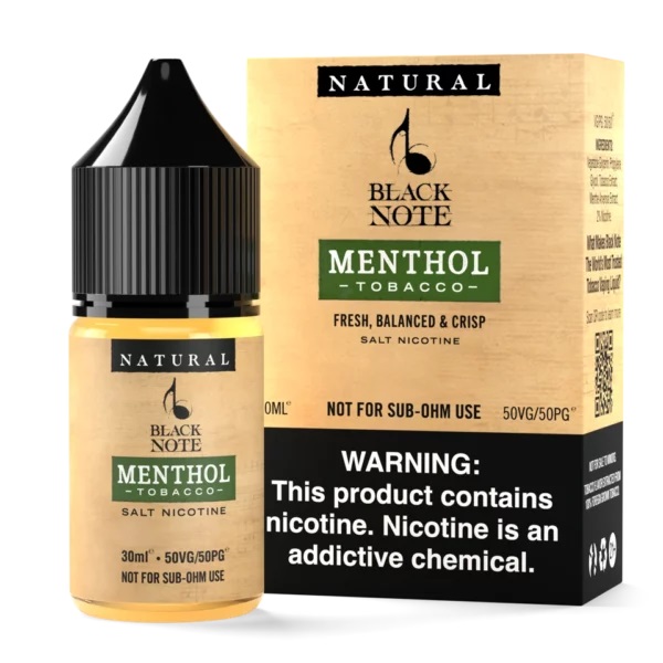 Black Note Salt メンソール 30ml 