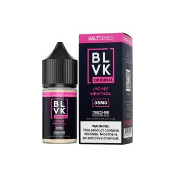 BLVK E-Liquid ライチ・メンソール Nicotine Salt 30ml