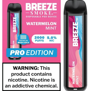 Breeze Pro 6ml 2000 使い捨てデバイス - ウォーターメロンミント