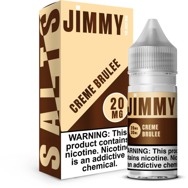 Jimmy the Juice Man クリームブリュレ Salt 30ml