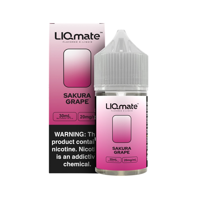 7 Daze LIQmate Salt - サクラ・グレープ 30ml