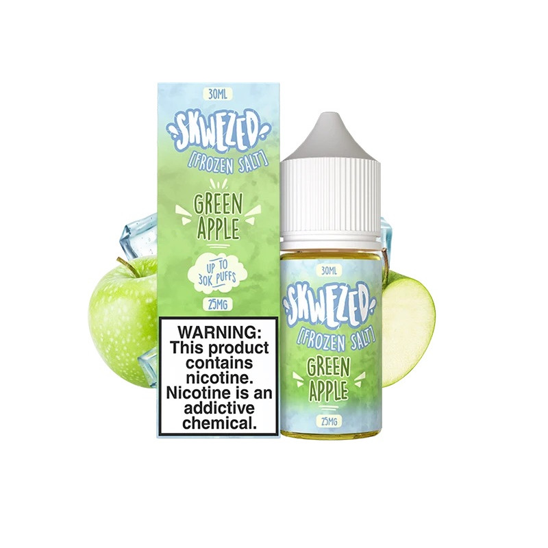 Skwezed Salt フローズングリーンアップル 30ml
