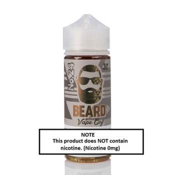 *Clearance Sale* Beard Vape Co. No. 24 120ml (JAPAN Domestic Shipping)