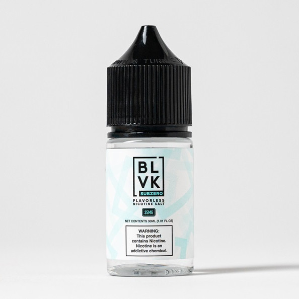 BLVK Below Zero (SubZero ) Nicotine Salt 30ml