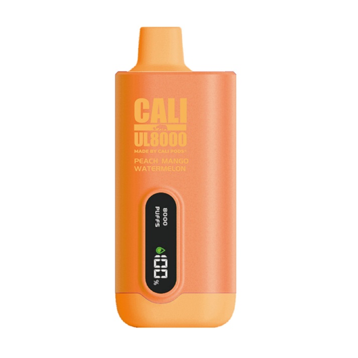 Cali UL8000 Disposable - Peach Mango Watermelon 