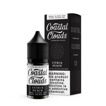 Coastal Clouds Salt Citrus Peach 30ml 