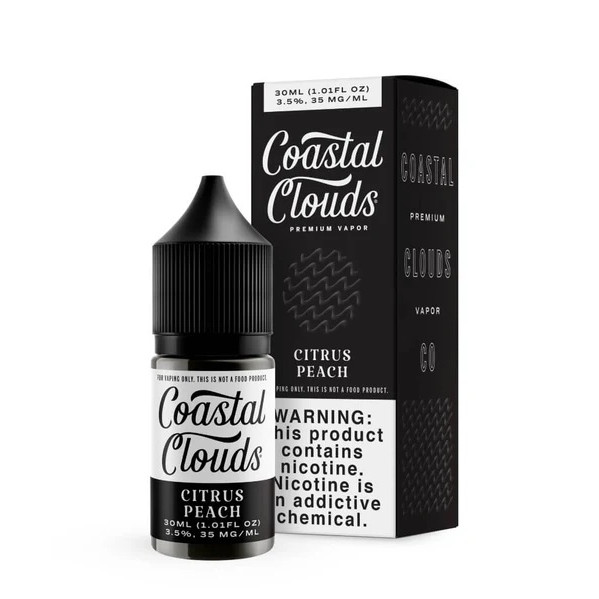 Coastal Clouds Salt Citrus Peach 30ml 