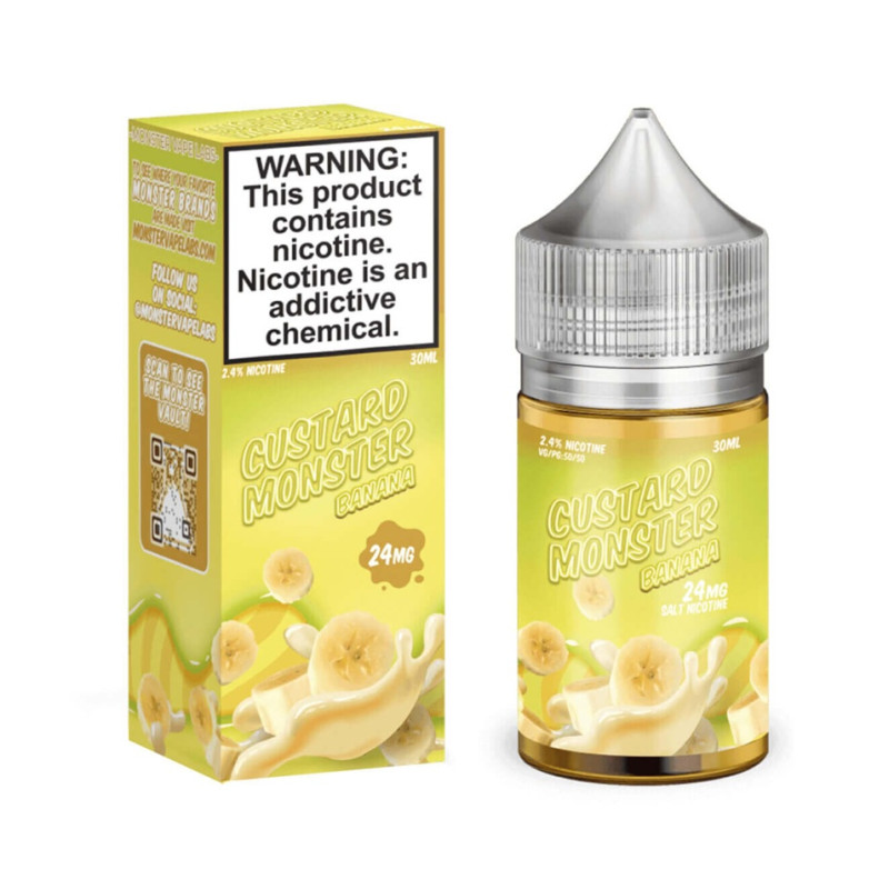 Custard Monster Banana Nic Salt 30ml