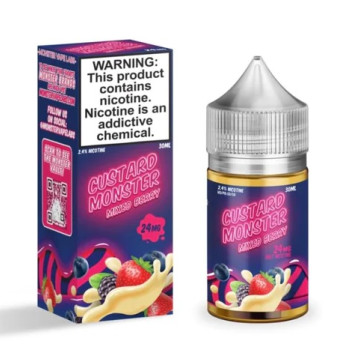 *Clearance Sale* Custard Monster Mixed Berry Nic Salt 30ml