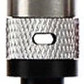 510 Wide-Bore 14mm Adjustable Airflow Drip Tip - Delrin Fitting, Aluminum, Stainless Steel Mouth Piece