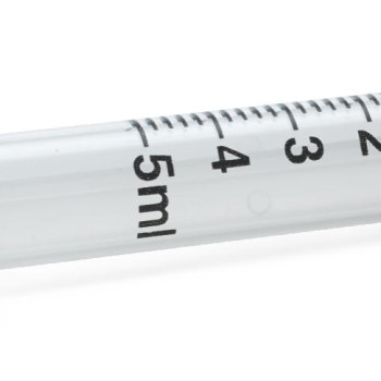 5ml Luer Lock Syringe with Blunt Needle Tip - 18ga. x 1.5inch Pink