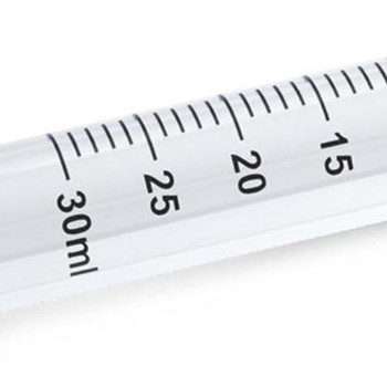 30ml Luer Lock Syringe with Blunt Needle Tip - 14ga. x 1.5inch Olive 