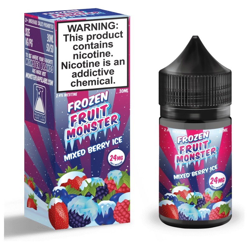 Frozen Fruit Monster Mixed Berry Ice Nic Salt 30ml