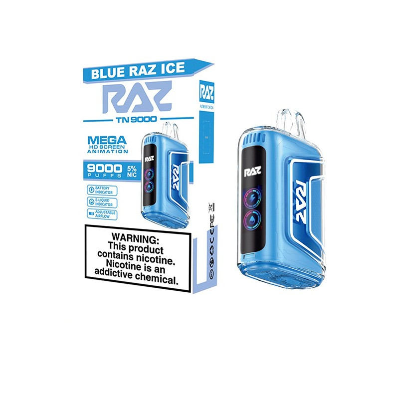 RAZ TN9000 Disposable - Blue Raz Ice