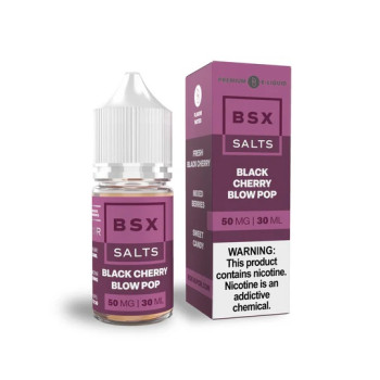 BSX Salts Black Cherry Blow Pop 30ml by Glas
