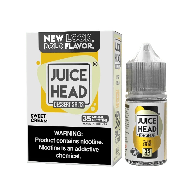 Juice Head Salts - Sweet Cream 30ml