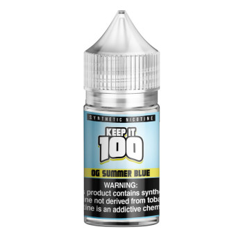 Keep It 100 Synthetic Nicotine Salt OG Summer Blue 30ml