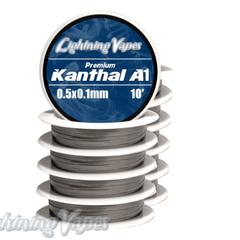 Lightning Vapes - Kanthal A1 Resistance Ribbon Flat Wire (JAPAN Domestic Shipping)
