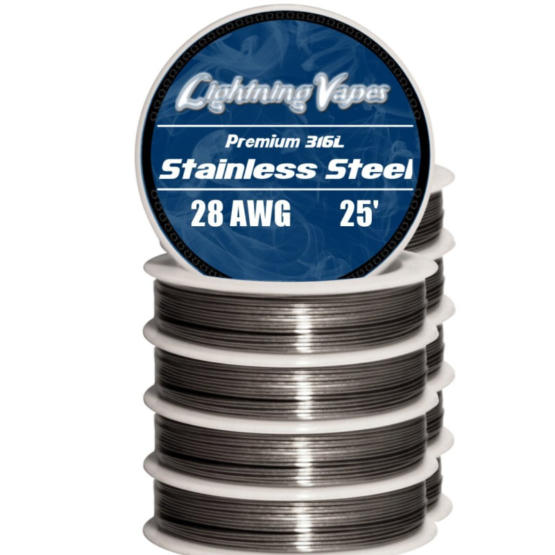 Lightning Vapes - Stainless Steel Wire 316L (JAPAN Domestic Shipping)
