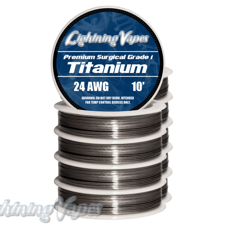 Lightning Vapes - Surgical Grade 1 Titanium Wire (JAPAN Domestic Shipping)