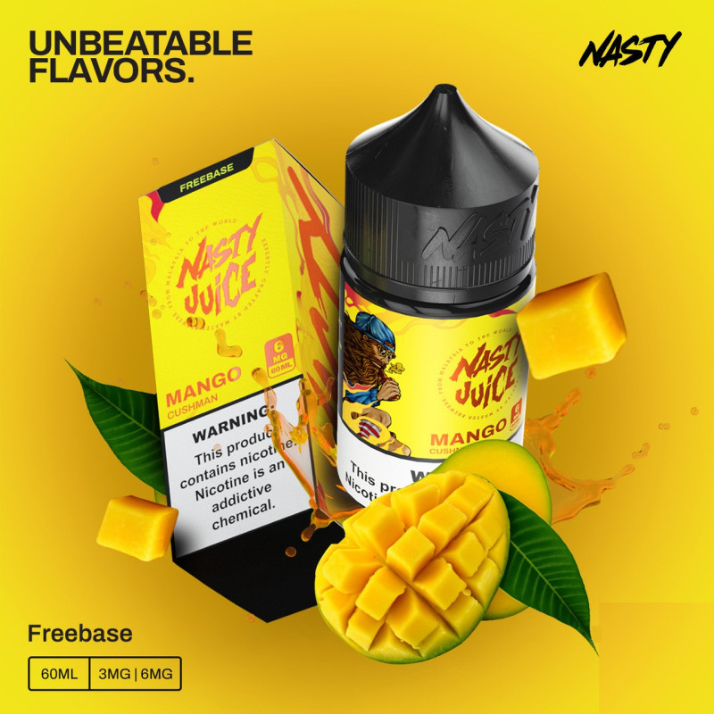 *Clearance Sale* Nasty Juice Mango 60ml (Cush Man)