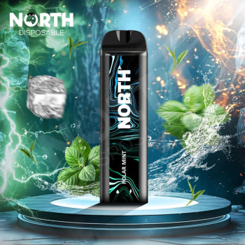 North Disposable 5000 Puffs 550mAh 10ml 5%  - Polar Mint