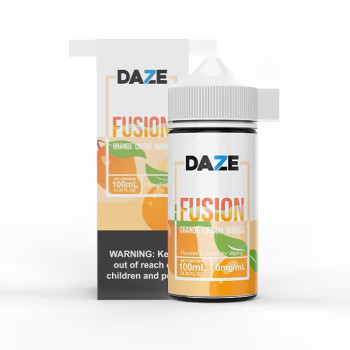 7 Daze Fusion Orange Cream Mango 100ml (JAPAN Domestic Shipping)