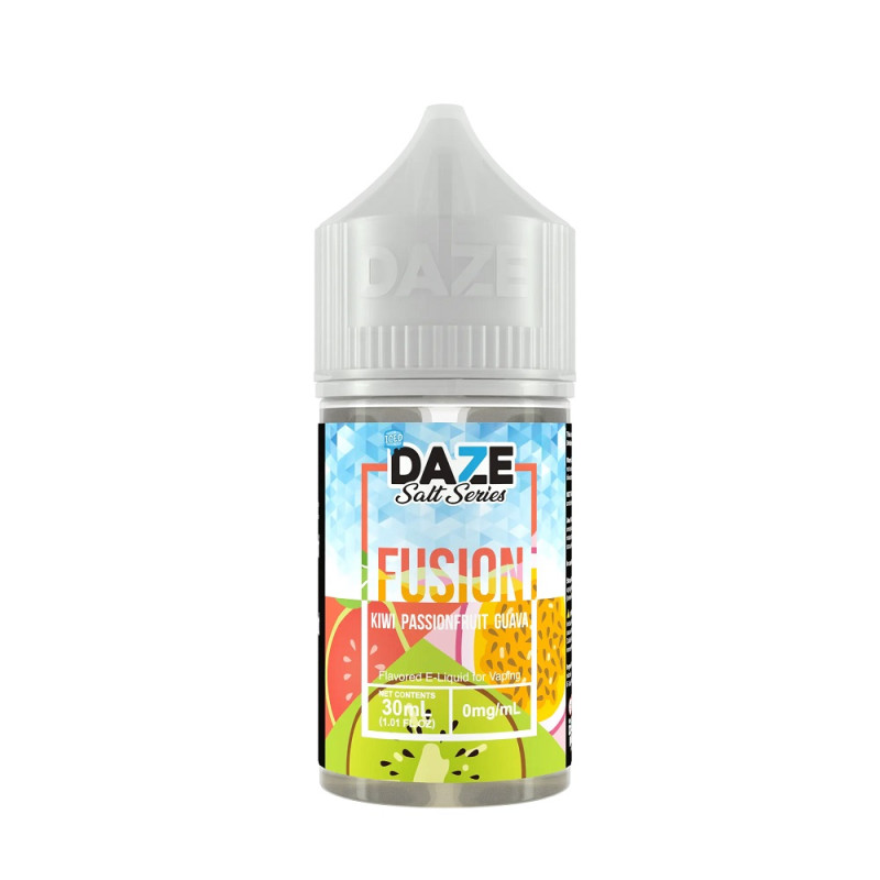 7 Daze Fusion SALT Kiwi Passionfruit Guava ICED 30ml