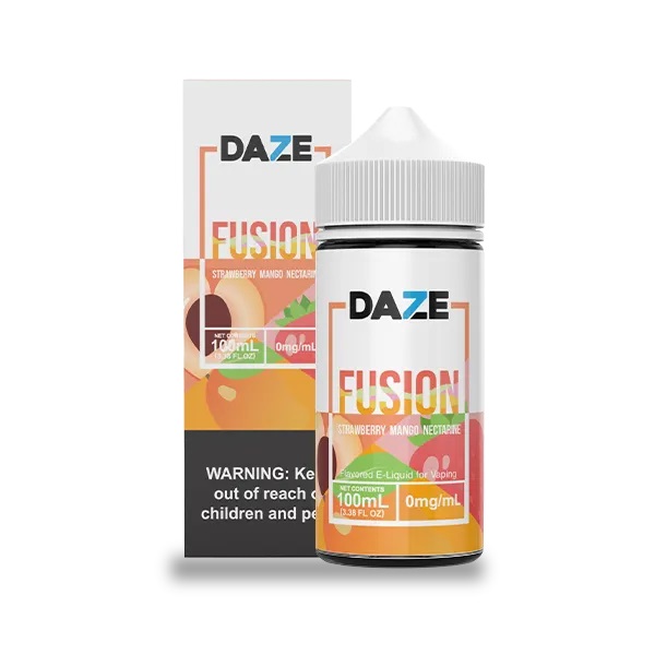 7 Daze Fusion Strawberry Mango Nectarine 100ml (JAPAN Domestic Shipping)