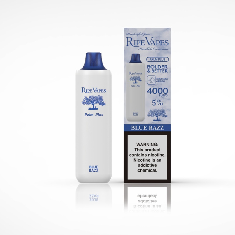 Ripe Vapes  Palm Plus 4000 Puffs Disposable - Blue Razz