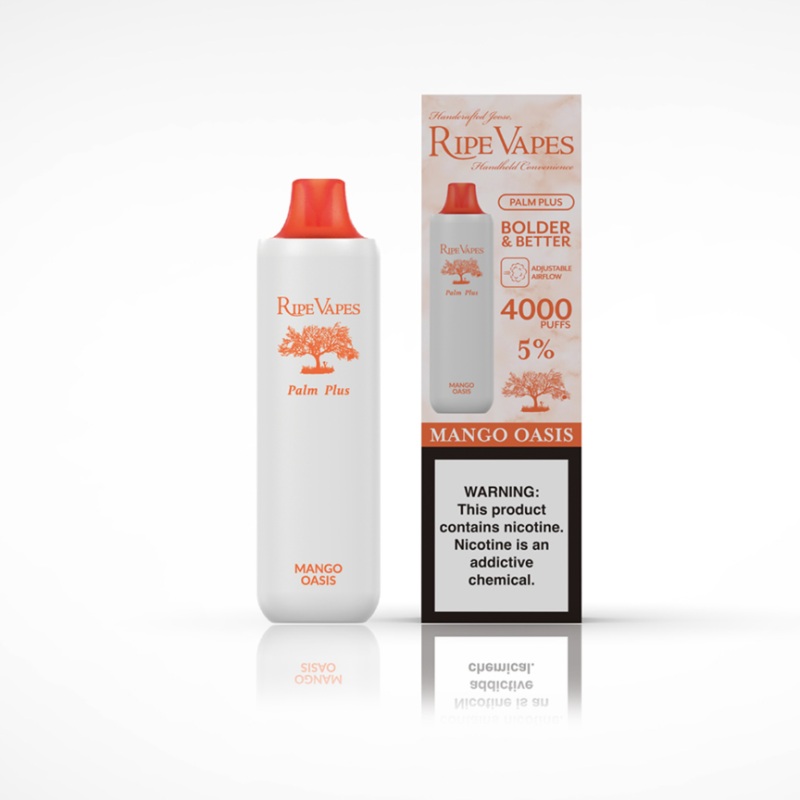 Ripe Vapes  Palm Plus 4000 Puffs Disposable - Mango Oasis