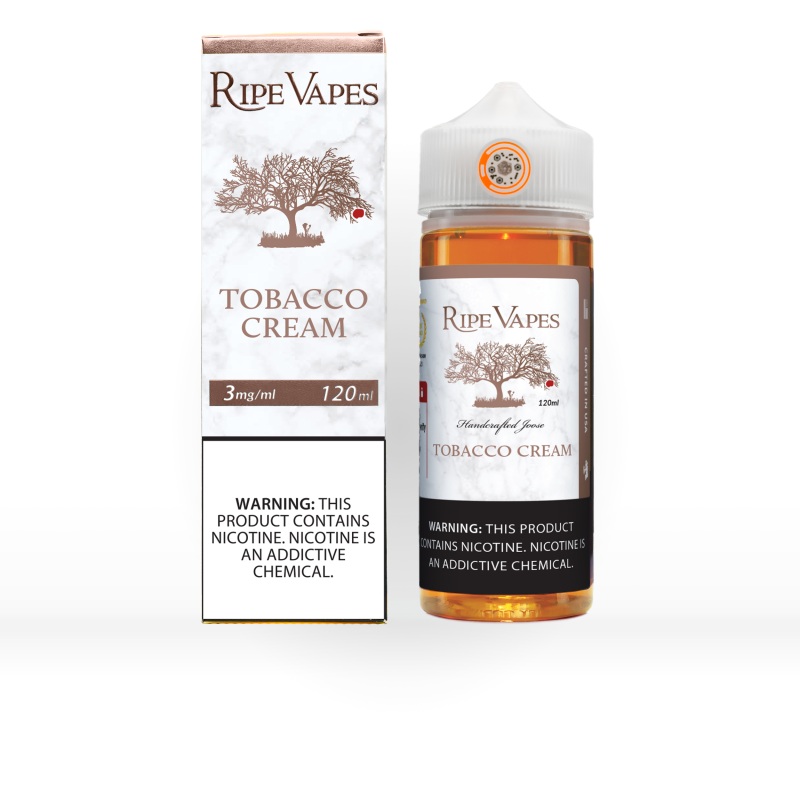 Ripe Vapes Tobacco Cream 120ml