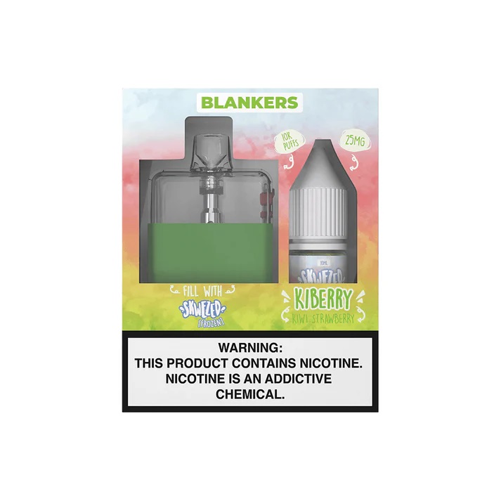 *Special Sale* Blankers x Skwezed Pod Device With 1 x 10ML Salt Nicotine E-Liquid