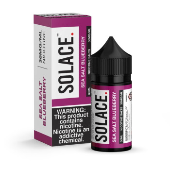 *Clearance Sale* Solace Salts Sea Salt Blueberry 30ml