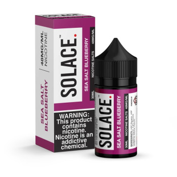 *Clearance Sale* Solace Salts Sea Salt Blueberry 30ml