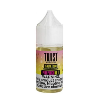 Twist Salt E-Liquids Pink No.1 30ml Nic Salt (former name: Pink Punch Lemonade) 