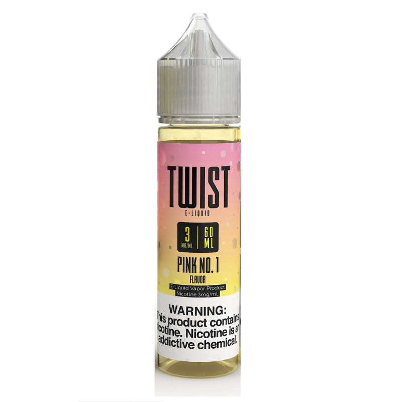 *Clearance Sale* Twist E-Liquids Pink No.1 60ml (formerly known as Pink Punch Lemonade) 