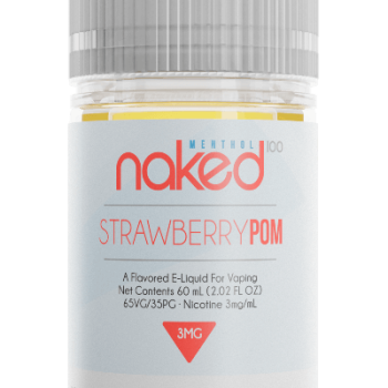 Naked 100 Menthol - Strawberry Pom (Brain Freeze) 60ml