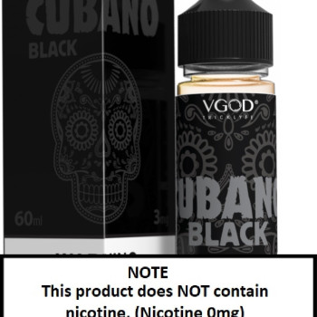 VGOD Ejuice Cubano Black 60ml (JAPAN Domestic Shipping)