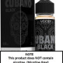 VGOD Ejuice Cubano Black 60ml (JAPAN Domestic Shipping)