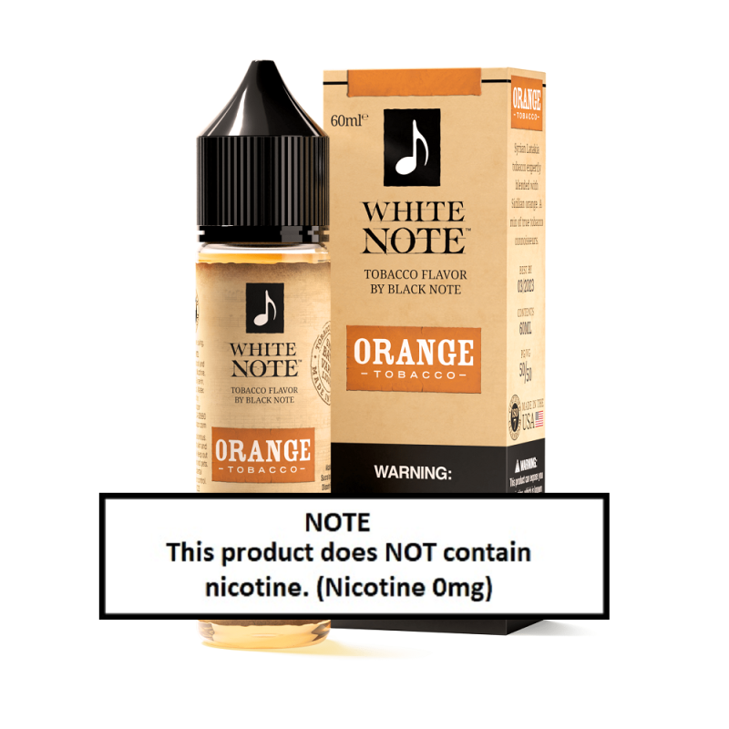 *Clearance Sale* White Note Orange Tobacco 60ml (JAPAN Domestic Shipping)